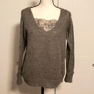 Liu Jo beautiful 2 piece mohair Taupe sweater